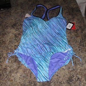 Women's One Piece Swim Suit By ZEROXPOSUR Size XL